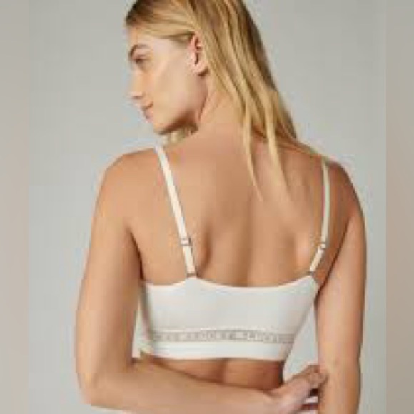 NWT Lucky Brand 2-Pack Logo Seamless Wire-free Bralettes Size XL - Picture 2 of 13